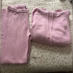 Gap CashSoft Sweater Set Pink